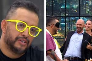Claudia Bahamón le jugó broma a Franko Bonilla en MasterChef Celebrity