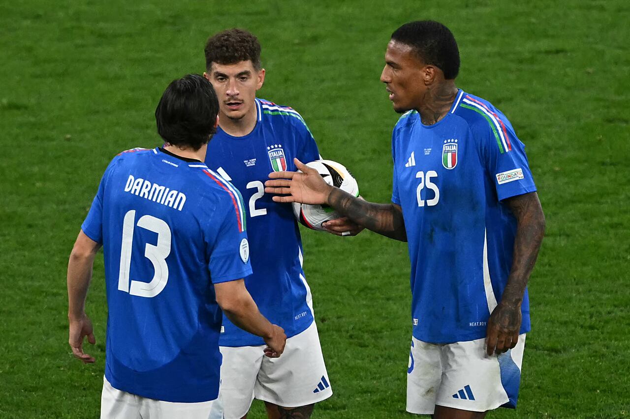 Italia quedó segunda del grupo B.