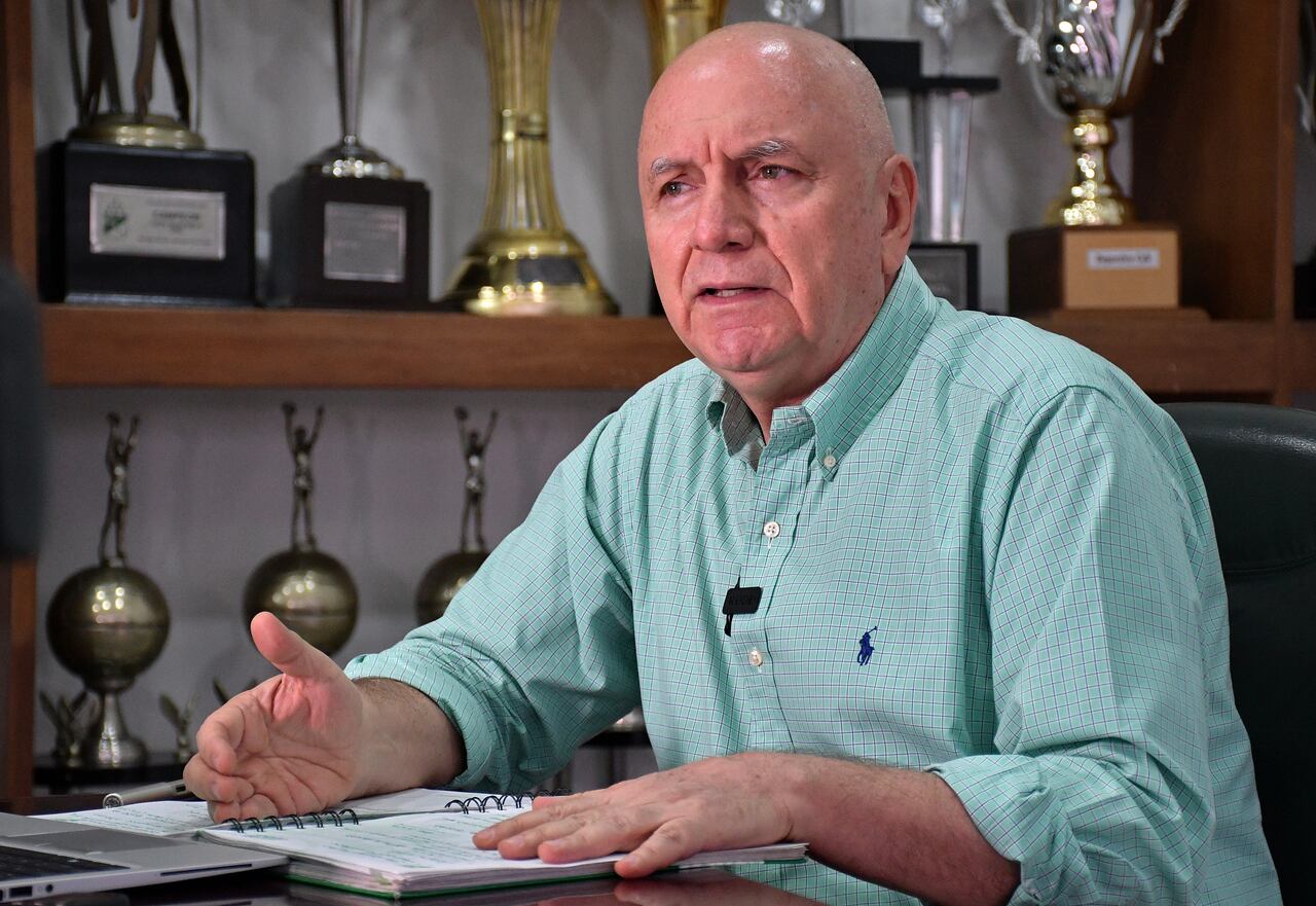 Presidente del Deportivo Cali Guido Jaramillo. Fotos Raúl Palacios / El Pais.