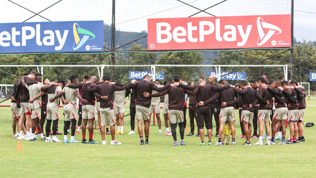 Entrenamiento de Independiente Santa Fe