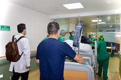 Hospital Universitario Departamental de Nariño,
destacamos y honramos la historia de Carlos Mario Álvarez Quintero, paciente
de 33 años, procedente de un municipio del departamento, estudiante de
medicina de noveno semestre en una prestigiosa universidad del país