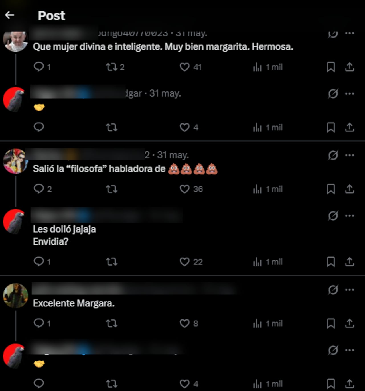 Esta postura, que generó un fuerte cruce de reacciones en plataformas digitales.