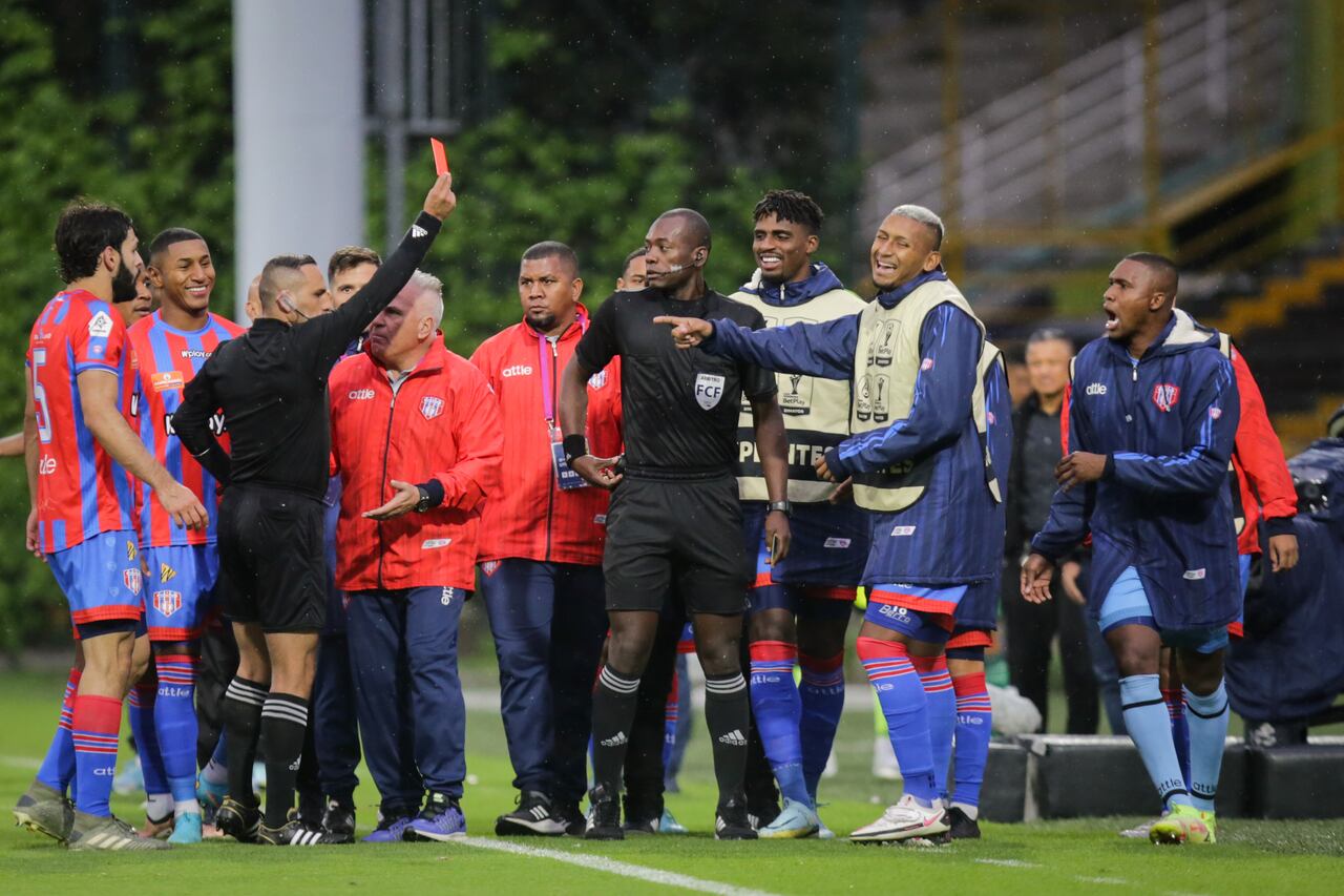 BOGOTÁ. 18 de Marzo de 2023. Equidad Futbol Club enfrenta a Unión Magdalena, por la fecha 09 de la Liga colombiana I en el Estadio Metropolitano de Techo. (Colprensa-Mariano Vimos)