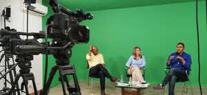 Política: Detrás de cámara del debate con los candidatos a la Alcaldía de Palmira: Héctor Fabio Velasco, Griselda Janeth Restrepo y Víctor Ramos. sept 28-23.