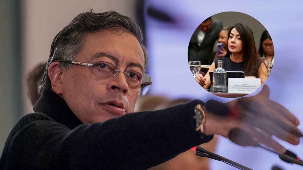 Gustavo Petro y Nhora Mondragón.