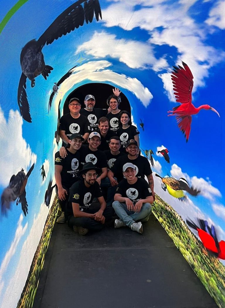 El Reino Alado, una experiencia inmersva en la biodiversidad para pacientes hospitalizados.