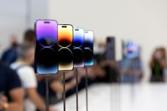 El nuevo iPhone 14 y 14 Plus durante el evento de lanzamiento en Cupertino, Califonia, el 7 de septiembre de 2022