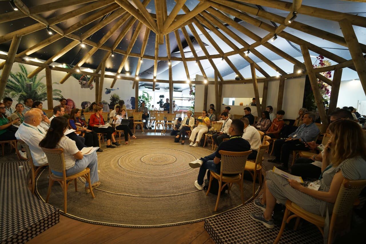 Panel Paz con Justicia Ambiental, en la COP16