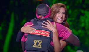 'Campanita' se convirtió en el más reciente eliminado del Desafío y Andrea Serna no dudó en darle una buena despedida.