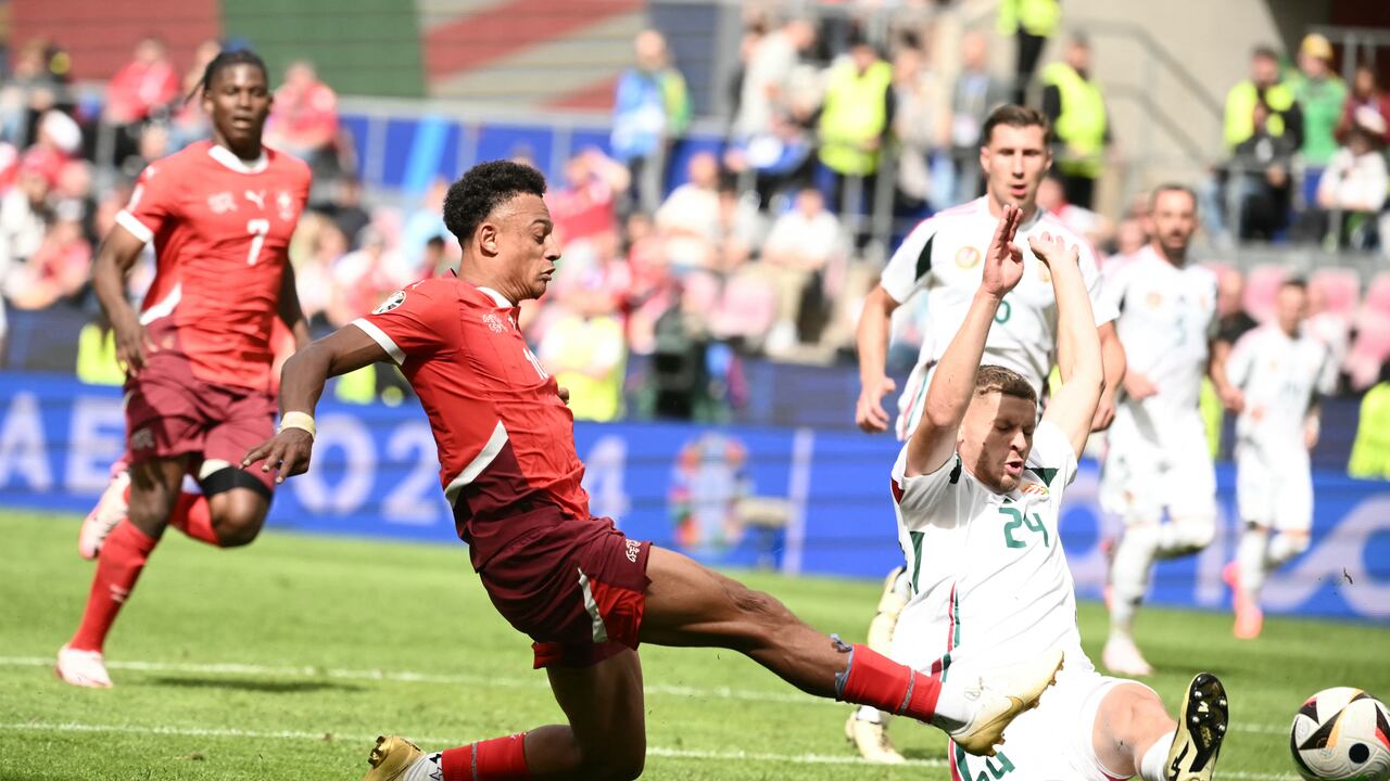 Suiza - Hungría por la Euro 2024.