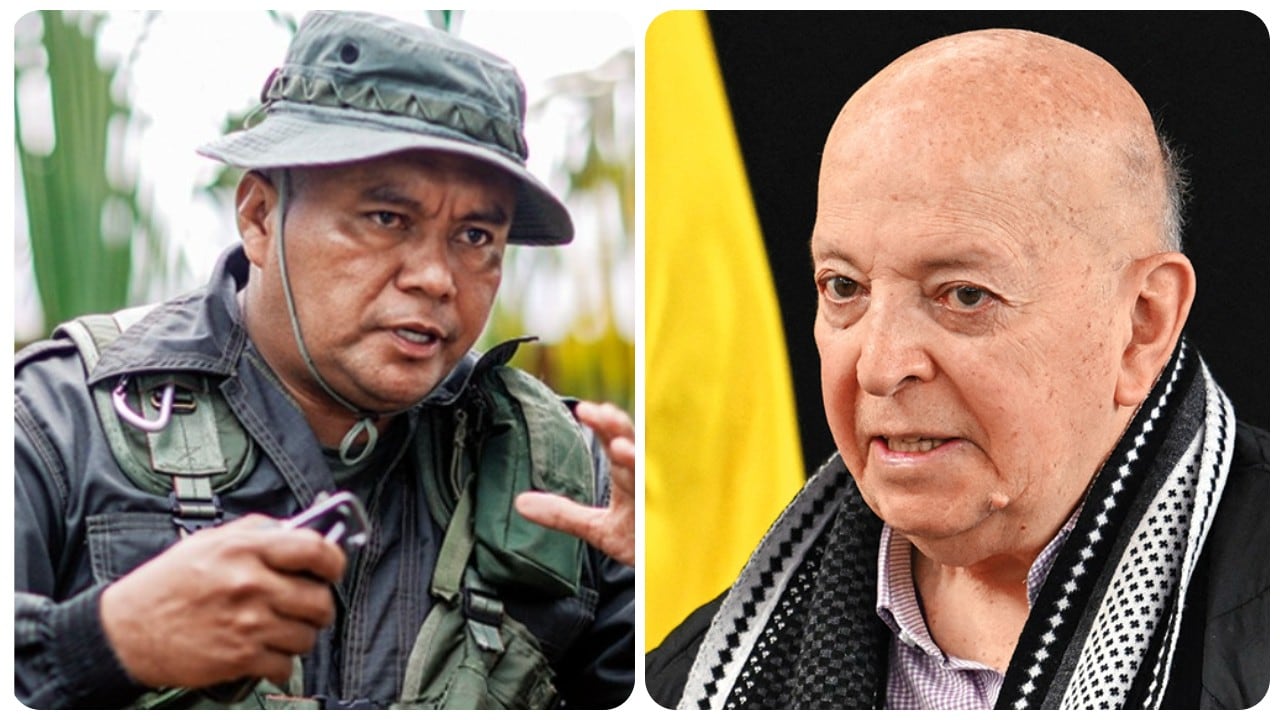 Calarcá Córdoba y Otty Patiño.