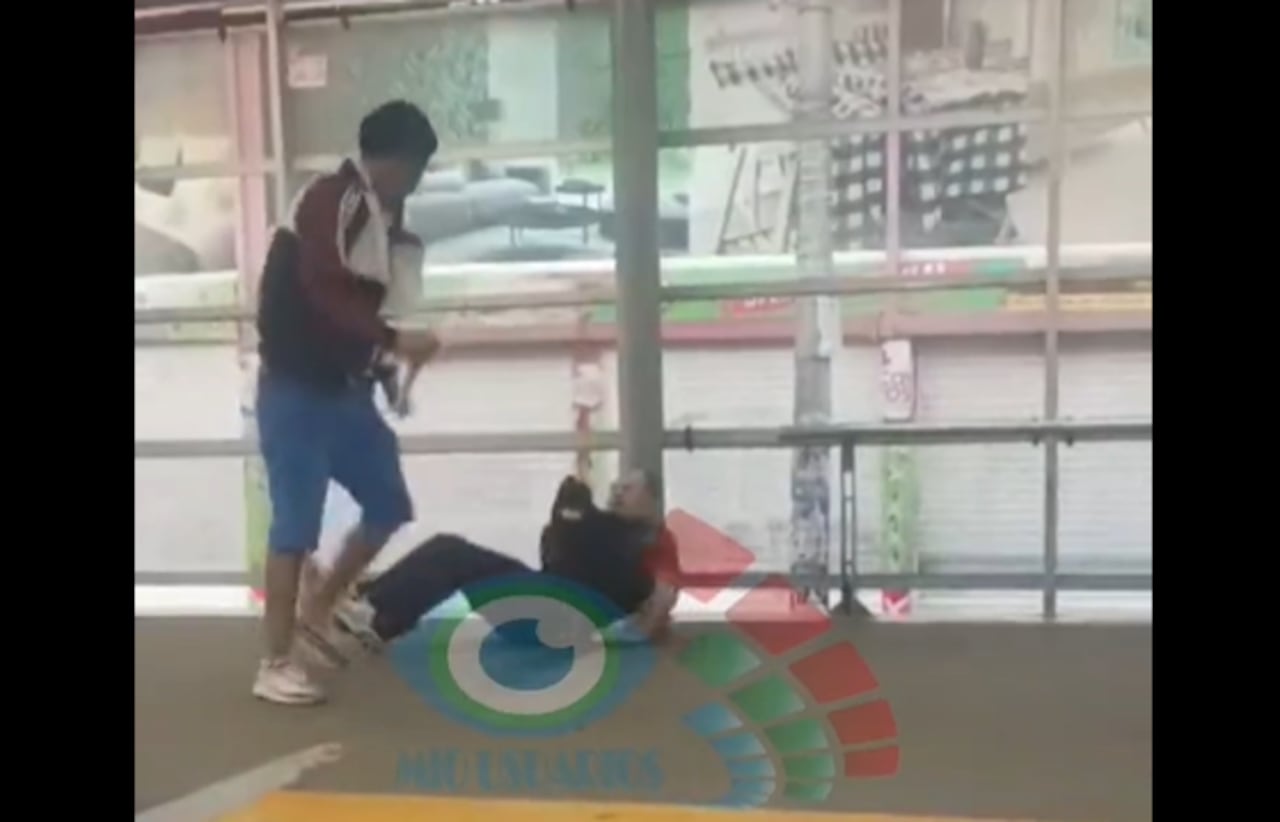 Hecho de inseguridad en una estación del MIO