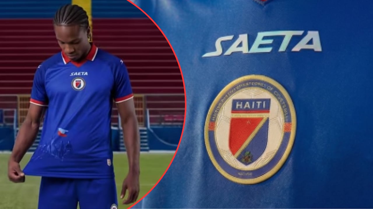Saeta vestirá a Haití en el Mundial 2026 e incluyó detalles históricos en la camiseta que diseñaron