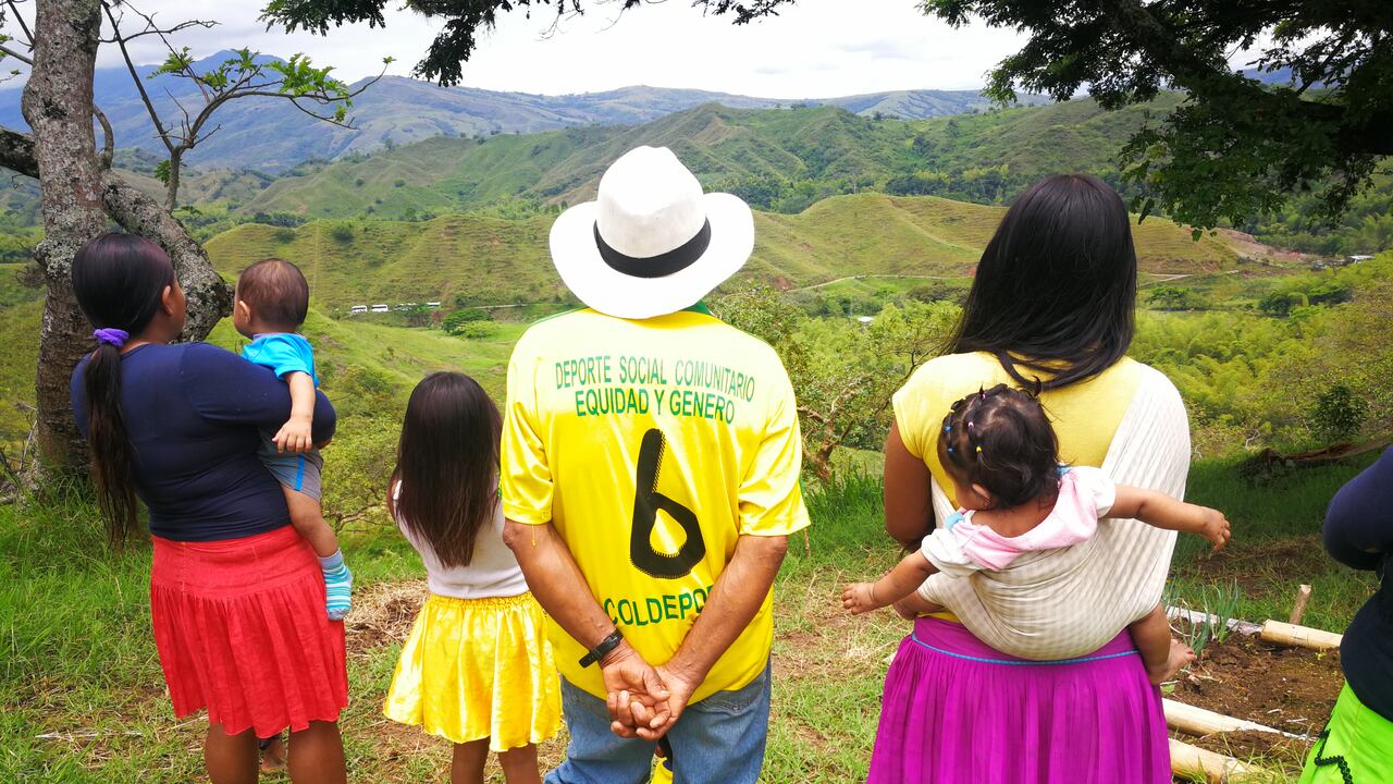 indígenas desplazados