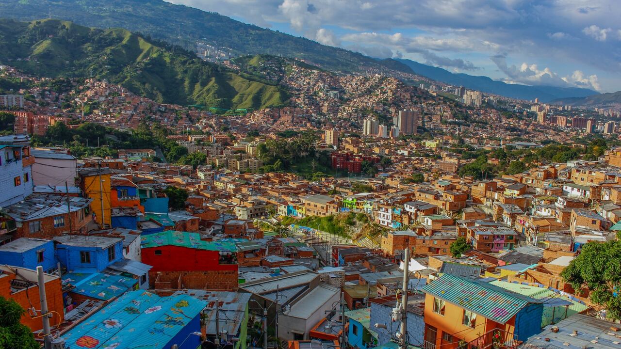 Panorámica de la Comuna 13.