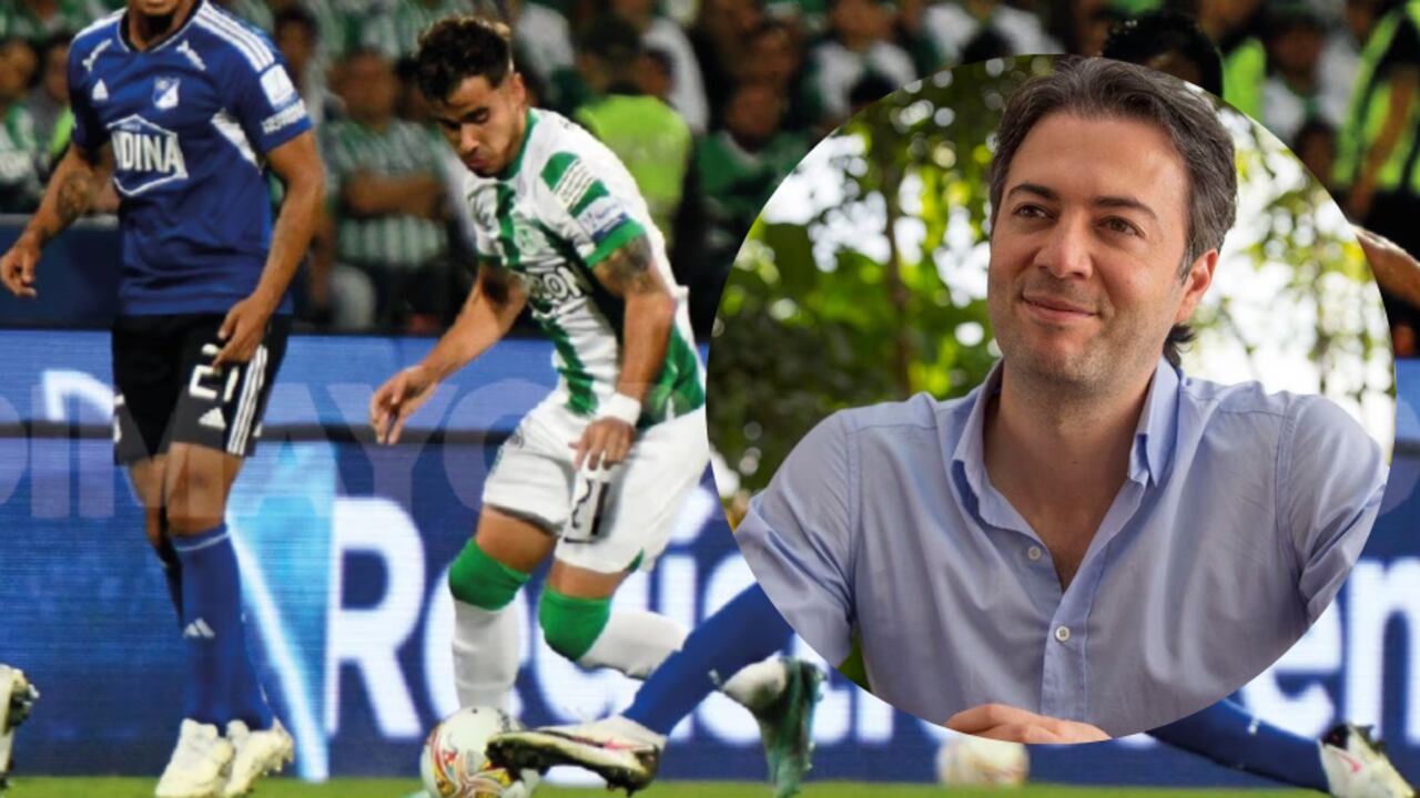 Alcalde Daniel Quintero y su equipo favorito en la final del fútbol profesional colombiano.