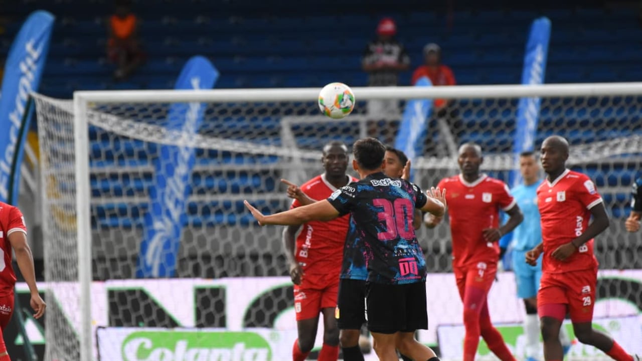 Imagen del partido entre América de Cali y Deportivo Pereira por la fecha 19 del primer semestre de la Liga Colombiana 2026.