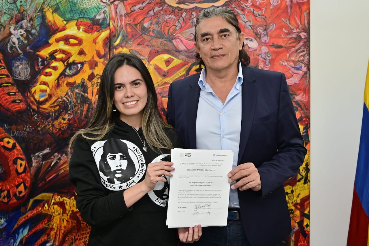 Jeraldin Vera Ortiz y Gustavo Bolivar