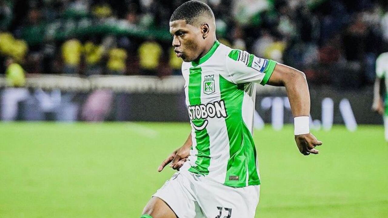 Óscar Perea anotó gol en el partido de Nacional contra Águilas Doradas