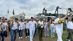 El concejal Henry Peláez presentó en el Monumento de la Solidaridad la iniciativa que busca institucionalizar el 10 de agosto como el Día de la Solidaridad Caleña.