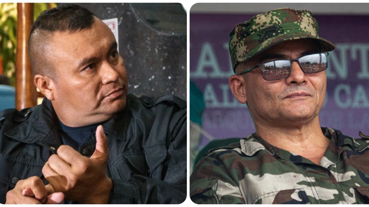 Calarcá Córdoba e Iván Mordisco, amigos, hoy en confrontación.