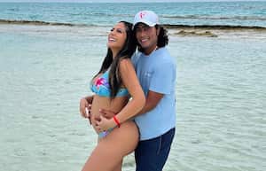 Nicolás Petro y Laura Ojeda, su nueva pareja y quien era amiga de su exesposa, Day Vásquez.