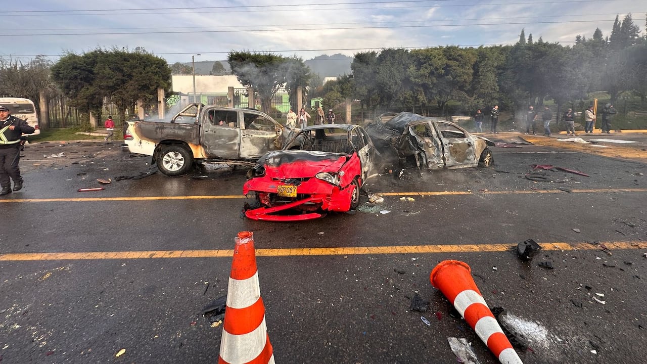 Accidente en el peaje Casablanca, entre Zipaquirá y Ubaté