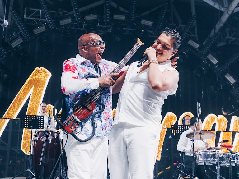 Guayacán Orquesta, presente en el Festival de la Leyenda Vallenata, en Valledupar.