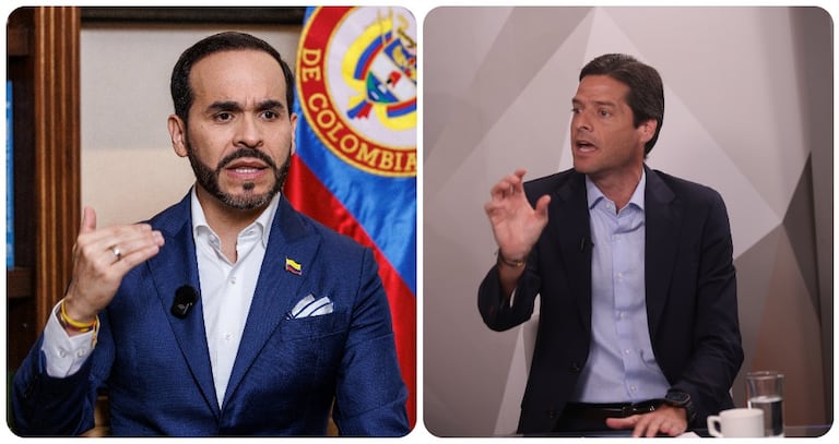 Abelardo de la Espriella y Mauricio Gómez Amín.