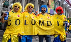 Hinchas colombianos