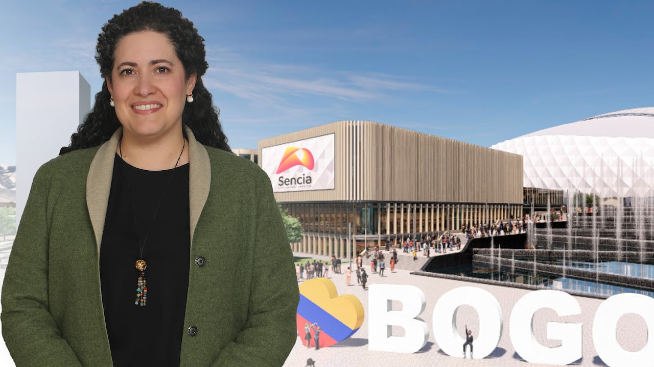 Milena López, presidenta de Corficolombiana. Proyecto de El campín.