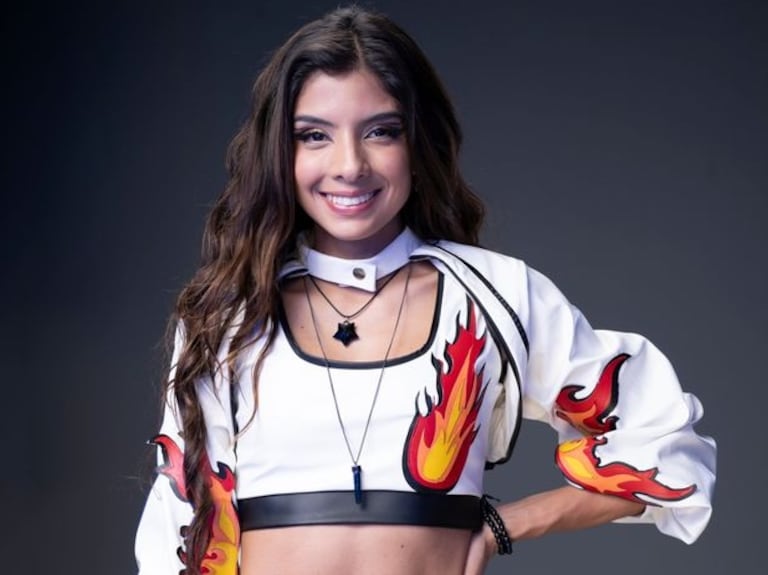 Alisson Joan es Yara Giraldo, Sky, en La Reina del Flow, tercera temporada, allí actúa y canta.