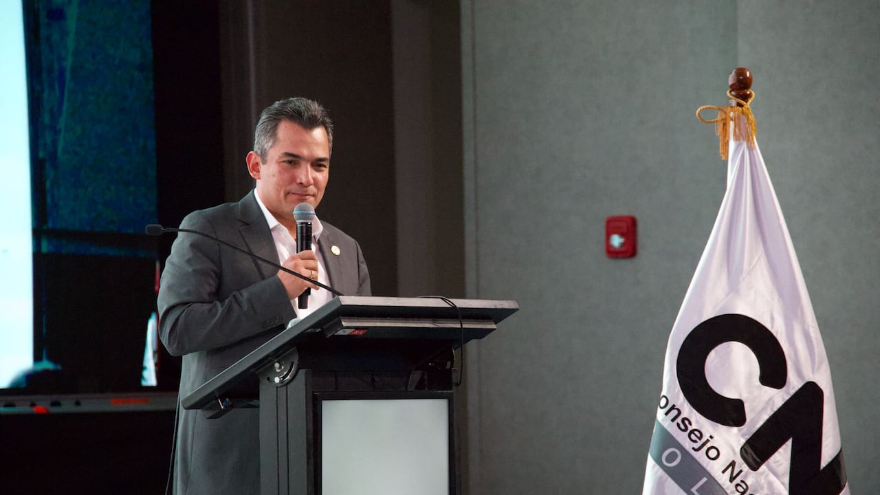 Alfonso Campo Martínez, presidente del Consejo Nacional Electoral.
