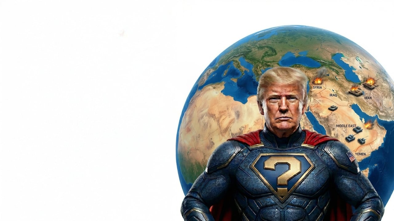 Los últimos anuncios en materia de política internacional apuntan a que en Donald Trump habita una imagen mesiánica.