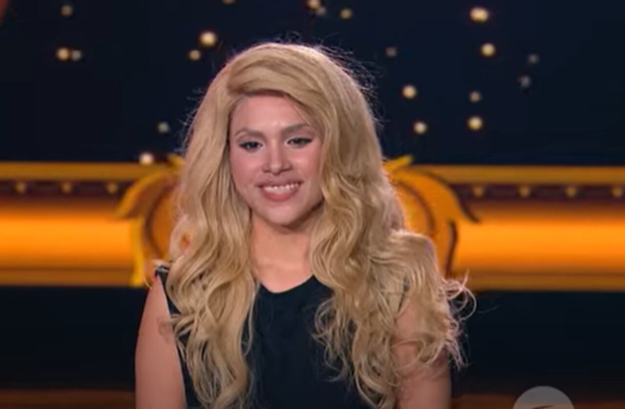 Shakira de Yo Me Llamo no logró sorprender a los jurados con su presentación de este lunes.