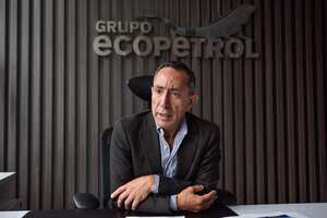 Ricardo Roa Barragán, presidente de Ecopetrol, habla de los recientes resultados de la compañía. (Colprensa - Cristian Bayona).