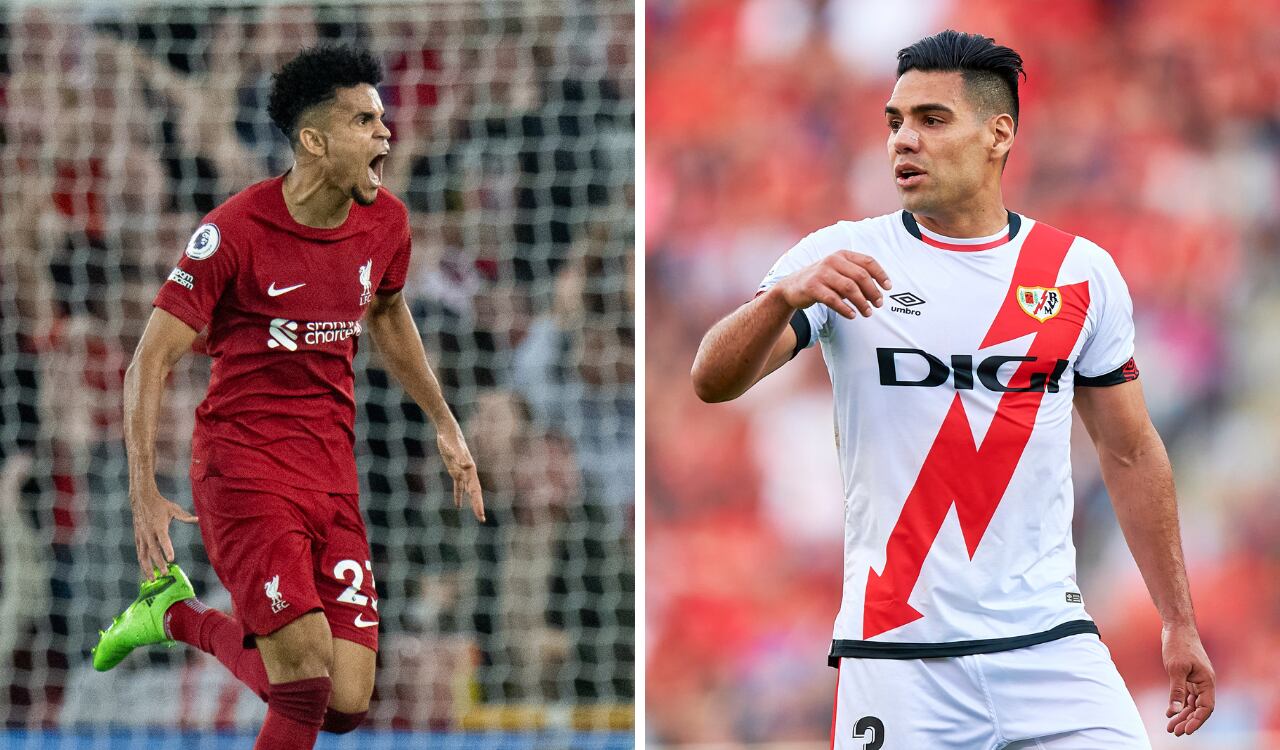 Luis Díaz y Falcao García tendrán acción durante este fin de semana en Europa.