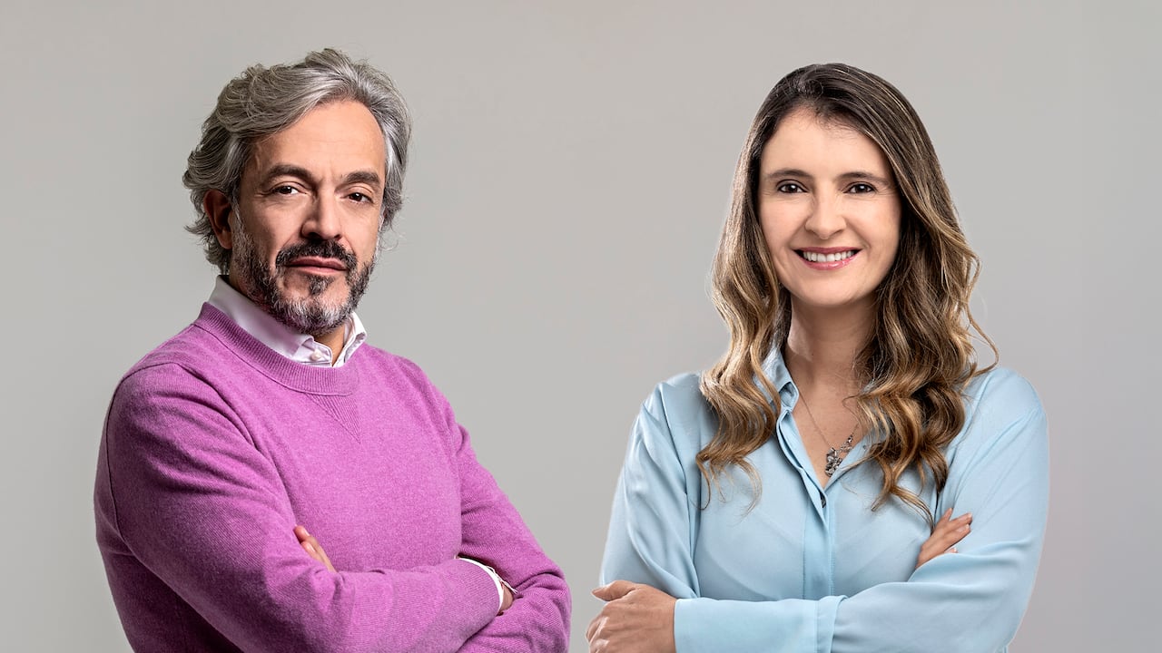 Paloma Valencia y Juan Daniel Oviedo,