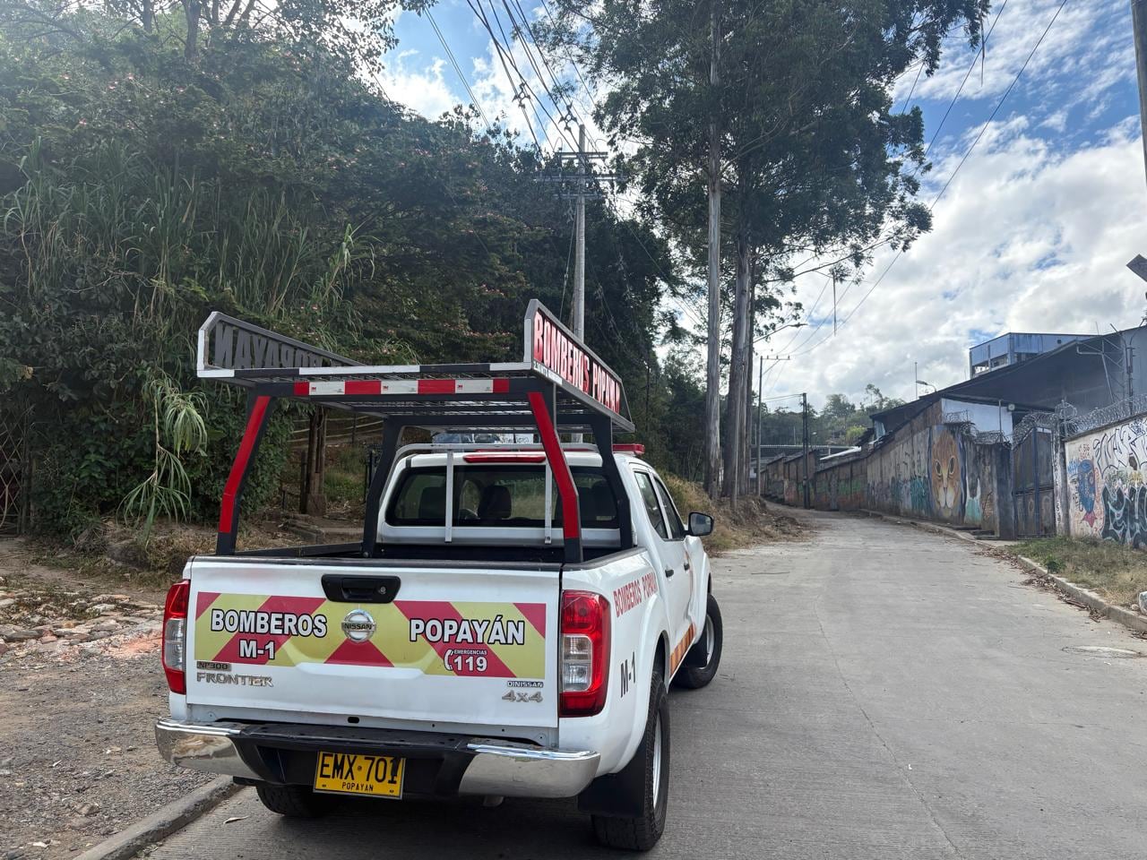 Los socorristas realizaban labores de inspección en una hidroeléctrica cuando fueron interceptados en el sector de El Juncal.