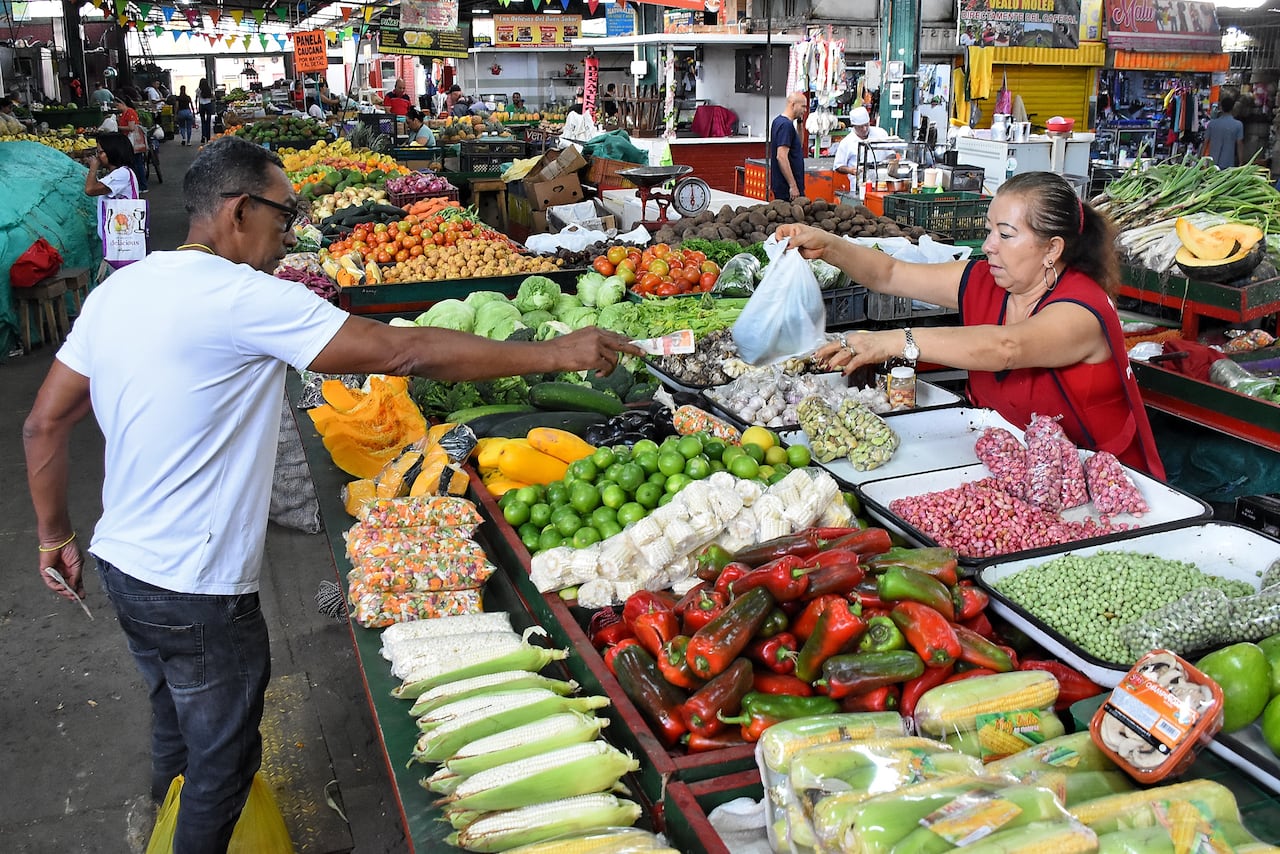 Variación de precios en la canasta familiar.