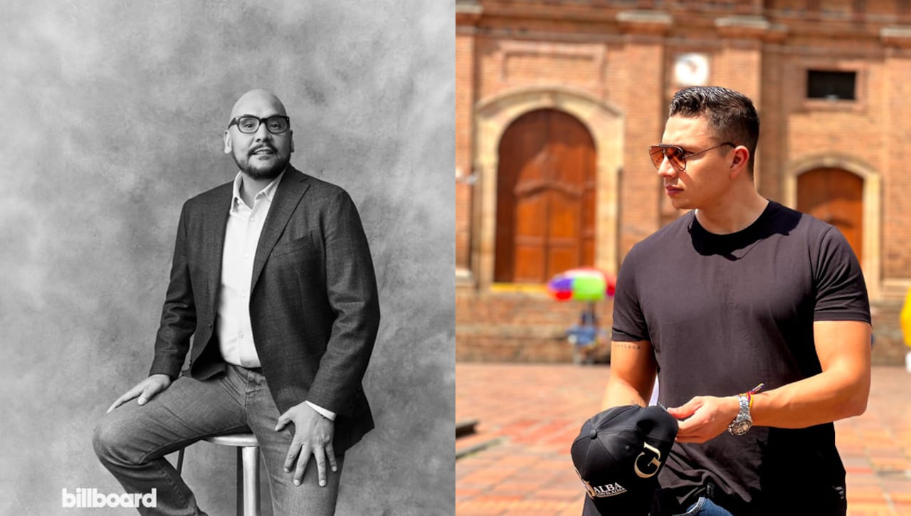 Polo Molina es el representate de Grijalba y Alejandro Fernández es el Manager del joven artista.