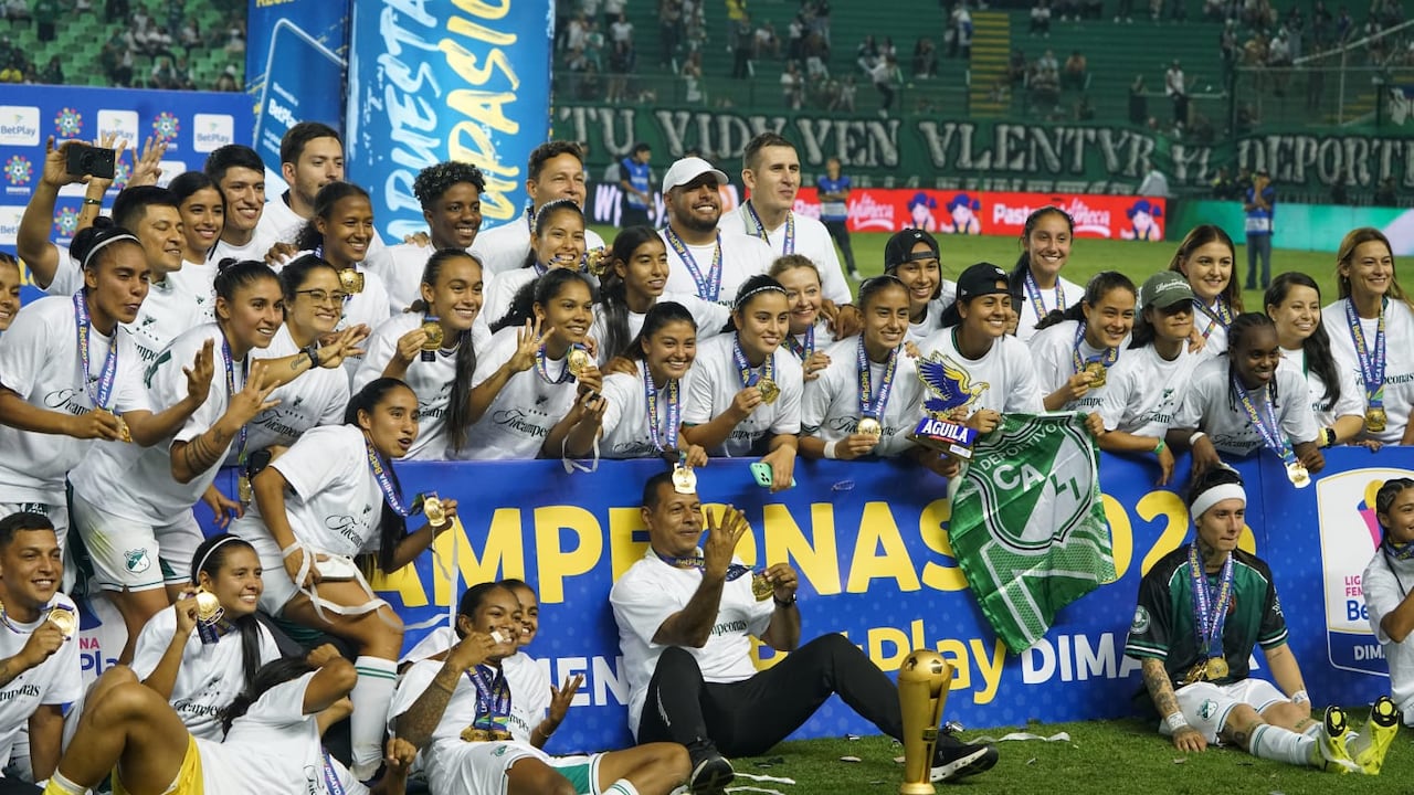 Deportivo Cali vs, Santa Fe, final vuelta de la Liga Betplay femenina