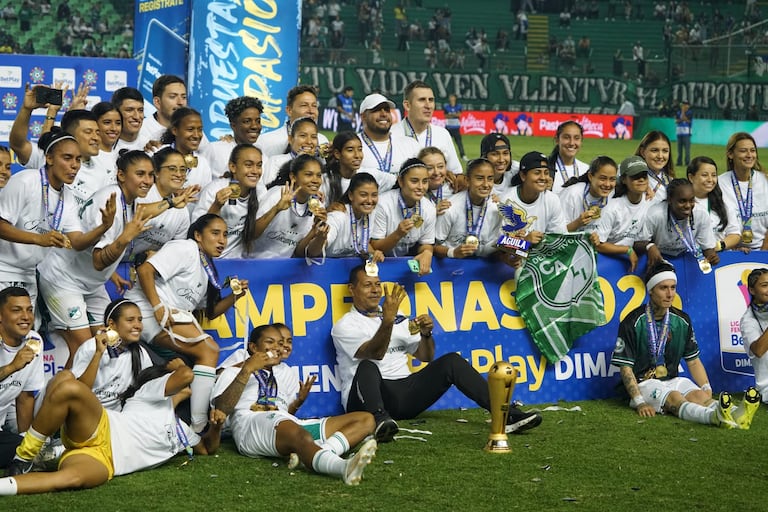Deportivo Cali vs, Santa Fe, final vuelta de la Liga Betplay femenina