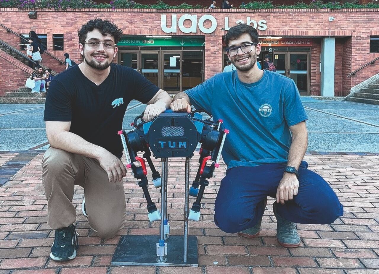 El desarrollo de TUM es el resultado del talento de los ingenieros mecatrónicos Sebastián Grajales y Samuel Carlos Rodríguez
