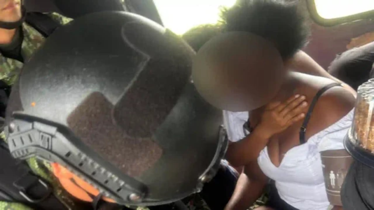 Operación militar permitió rescatar a cinco hermanos que permanecían ocultos en zona selvática