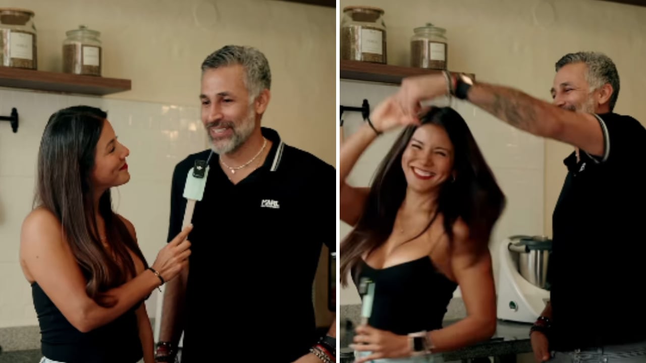 Caterin Escobar y Mario Alberto Yepes despertaron rumores de romance.