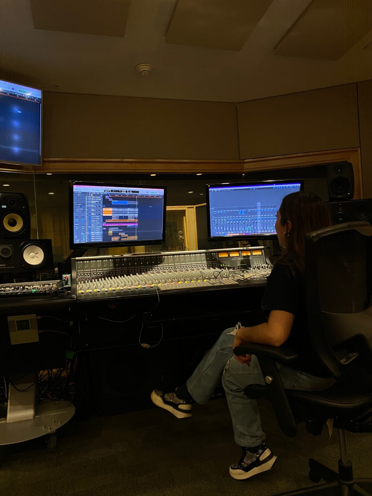 María Paula es ingeniera en sonido y ha escrito una larga trayectoria en la industria musical.