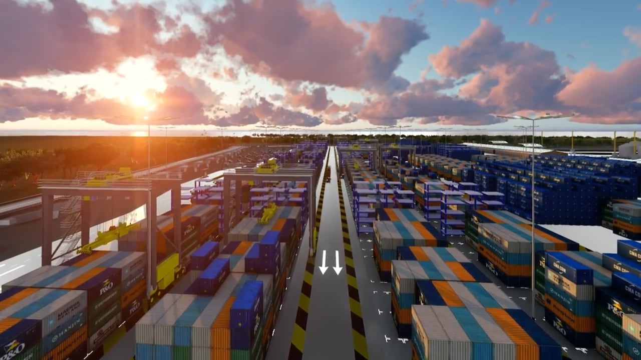 Puerto Antioquia tendrá una capacidad de 7 millones de toneladas al año.