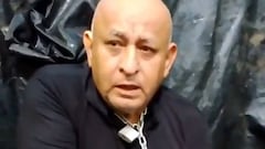 Jaime Cutiva apareció encadenado en un video difundido como prueba de supervivencia tras su secuestro en Caquetá.