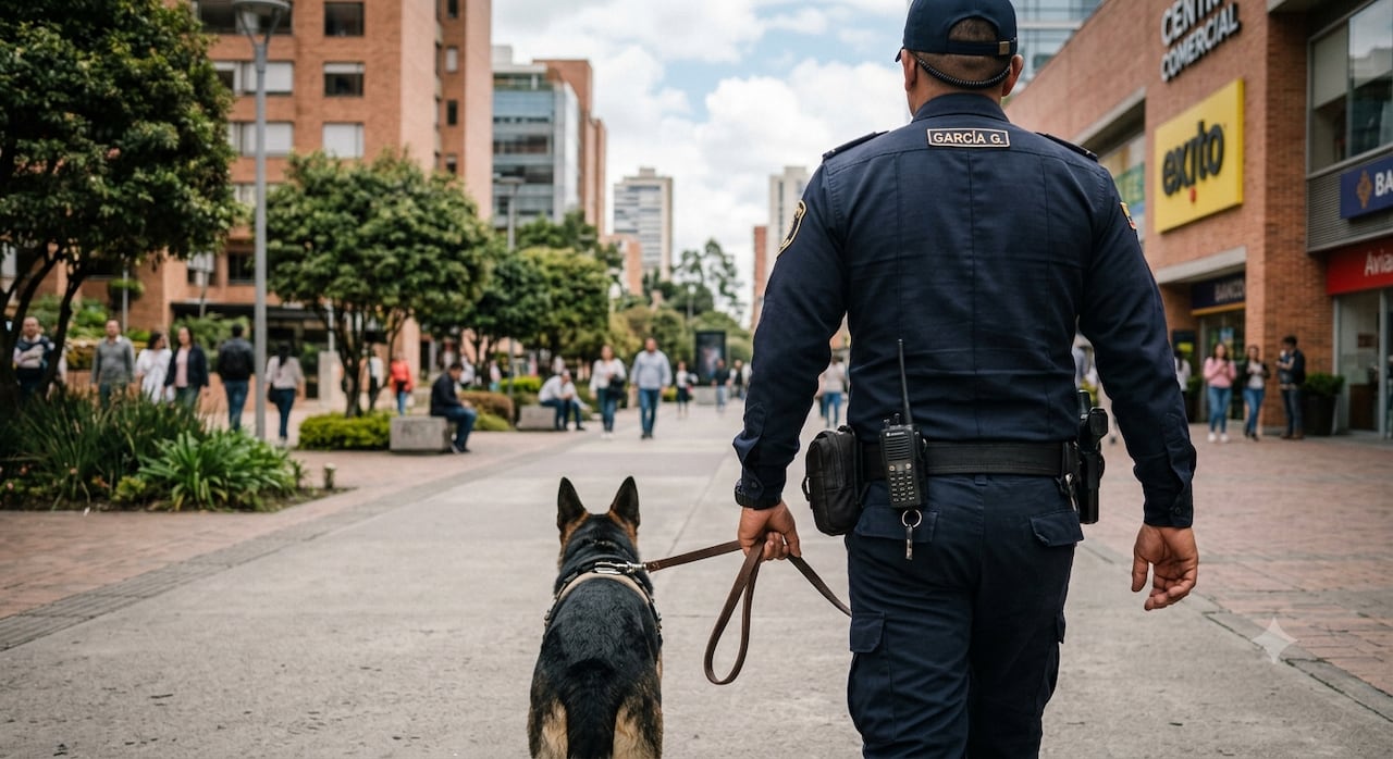 Supervigilancia refuerza inspecciones para verificar cumplimiento de nuevas reglas para vigilantes con caninos
